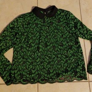 Zara Woman Lace Blouse